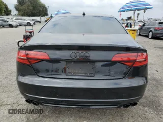 2015 Audi S8 with VIN WAUK2AFD6FN005005, listed as a Copart auction lot 72074884 with 74,335 mi miles and Salvage Title. Bid and sale history available at carsss.com. Image 6.