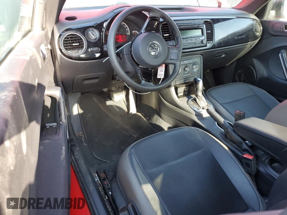 2015 Volkswagen Beetle Fleet Edition with VIN 3VWF17AT9FM626299, listed as a Copart auction lot 52095715 with 98,156 mi miles and Salvage Title. Bid and sale history available at DreamBid. Image 8.