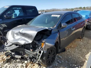 2019 Nissan Sentra S with VIN 3N1AB7AP8KY397682, listed as a Copart auction lot 48336125 with 108,740 mi miles and Salvage Title. Bid and sale history available at carsss.com. Image 1.