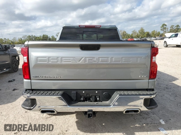 2024 Chevrolet Silverado 1500 LTZ with VIN 1GCUDGE86RZ249800, listed as a Copart auction lot 81805054 with 10,914 mi miles and Salvage Title. Bid and sale history available at DreamBid. Image 6.