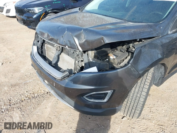 2015 Ford Edge SEL with VIN 2FMTK3J80FBB65384, listed as a IAAI auction lot 41827595 with 120,727 mi miles. Bid and sale history available at carsss.com. Image 6.
