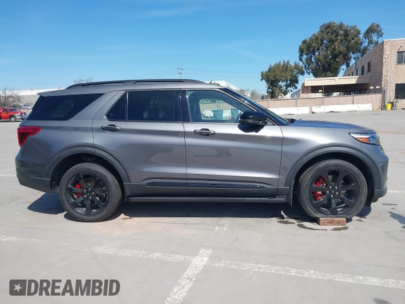 2023 Ford Explorer ST with VIN 1FM5K8GC5PGB33235, listed as a IAAI auction lot 41884887 with 16,456 mi miles. Bid and sale history available at carsss.com. Image 14.