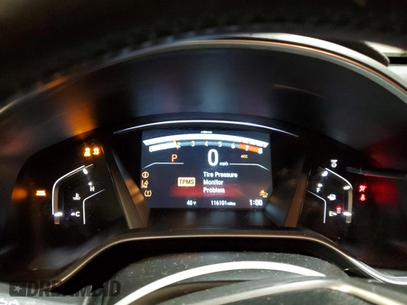 2018 Honda CR-V EX-L with VIN 7FARW2H86JE029019, listed as a Copart auction lot 45796675 with 116,101 mi miles and Salvage Title. Bid and sale history available at carsss.com. Image 9.