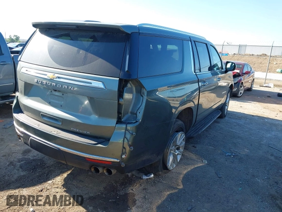 2023 Chevrolet Suburban Premier z VIN 1GNSKFKD9PR278771, wystawiony jako IAAI lot #42198380 z przebiegiem 55 359 mil mil oraz . Historia ofert i sprzedaży dostępna na DreamBid. Obrazek 4.