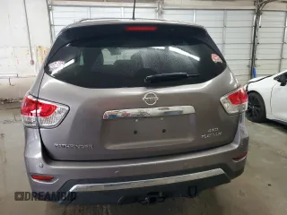2014 Nissan Pathfinder S with VIN 5N1AR2MM9EC730123, listed as a Copart auction lot 62075985 with 181,102 mi miles and Salvage title. Bid and sale history available at DreamBid. Image 6.