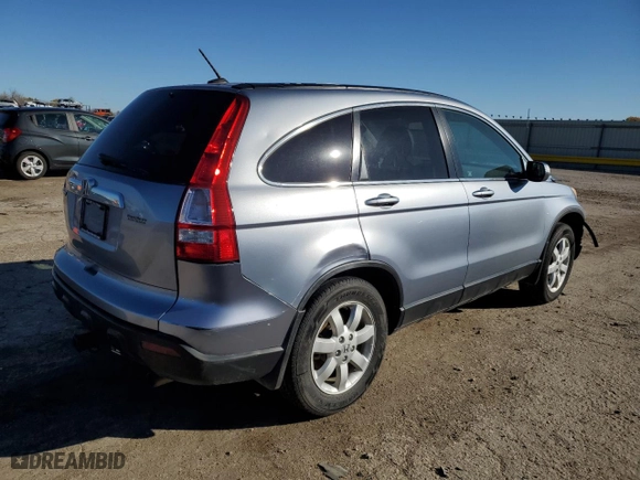 2007 Honda CR-V EX-L with VIN JHLRE38747C067272, listed as a Copart auction lot 78620424 with 166,267 mi miles and Salvage Title. Bid and sale history available at carsss.com. Image 3.