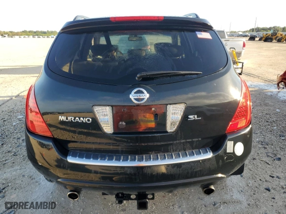 2007 Nissan Murano SL with VIN JN8AZ08TX7W505404, listed as a Copart auction lot 69618504 with 152,292 mi miles and Non Repairable. Bid and sale history available at carsss.com. Image 6.