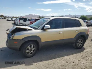2005 Hyundai Tucson GLS with VIN KM8JN12DX5U066451, listed as a Copart auction lot 72607604 with 194,965 mi miles and Salvage Title. Bid and sale history available at carsss.com. Image 1.
