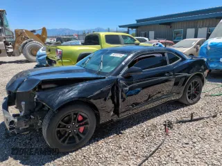2013 Chevrolet Camaro LT with VIN 2G1FB1E37D9210399, listed as a Copart auction lot 60757715 with 100,354 mi miles and Salvage title. Bid and sale history available at DreamBid. Image 1.