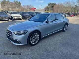 2022 Mercedes-Benz S with VIN W1K6G7GB5NA078108, listed as a Copart auction lot 55155915 with 63,591 mi miles and Clean Title. Bid and sale history available at carsss.com. Image 2.
