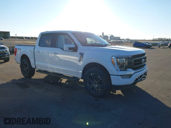 2021 Ford F-150 XL with VIN 1FTFW1E52MFA96820, listed as a IAAI auction lot 41420826 with 25,295 mi miles. Bid and sale history available at carsss.com. Image 1.