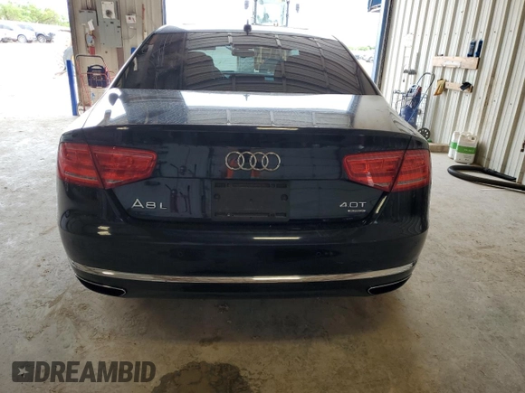 2013 Audi A8 4.0L с VIN WAUR2AFD6DN020907, выставлен на аукционе Copart как лот 54742325 с пробегом 88 042 миль миль и Списание • Salvage title. История ставок и продаж доступна на DreamBid. Изображение 6.