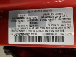 2021 Mazda CX-5 Touring with VIN JM3KFBCM6M0480821, listed as a Copart auction lot 50368515 with 32,682 mi miles and Salvage Title. Bid and sale history available at carsss.com. Image 13.