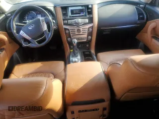 2019 Infiniti QX80 LUXE with VIN JN8AZ2NE3K9235859, listed as a Copart auction lot 88677275 with 65,087 mi miles and Salvage Title. Bid and sale history available at carsss.com. Image 8.