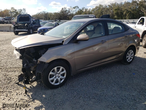 2014 Hyundai Accent GLS with VIN KMHCT4AE7EU740470, listed as a Copart auction lot 85613754 with NaN miles and Salvage Title. Bid and sale history available at carsss.com. Image 1.