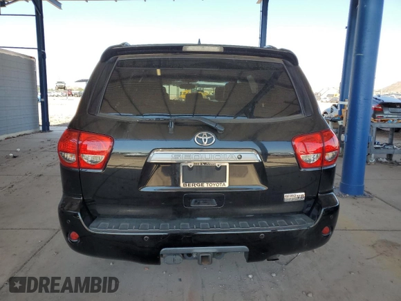2012 Toyota Sequoia Limited with VIN 5TDJY5G1XCS066467, listed as a Copart auction lot 71124024 with 153,349 mi miles and Salvage Title. Bid and sale history available at carsss.com. Image 6.