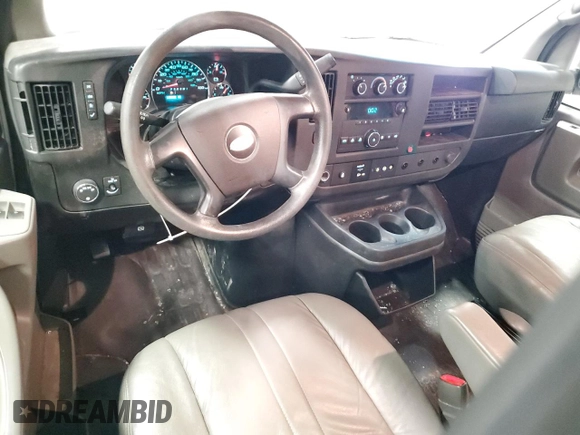 2014 Chevrolet Express Cargo Van with VIN 1GCWGFCA7E1914566, listed as a Copart auction lot 44346645 with 138,632 mi miles and Clean Title. Bid and sale history available at carsss.com. Image 8.