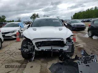 2023 Jaguar F-Pace SVR with VIN SADCZ2EE6PA712007, listed as a Copart auction lot 54000874 with 307 mi miles and Salvage Title. Bid and sale history available at DreamBid. Image 5.