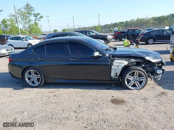 2014 BMW 5 Series 535i with VIN WBA5B1C54ED475113, listed as a IAAI auction lot 42077901 with 145,341 mi miles. Bid and sale history available at carsss.com. Image 13.