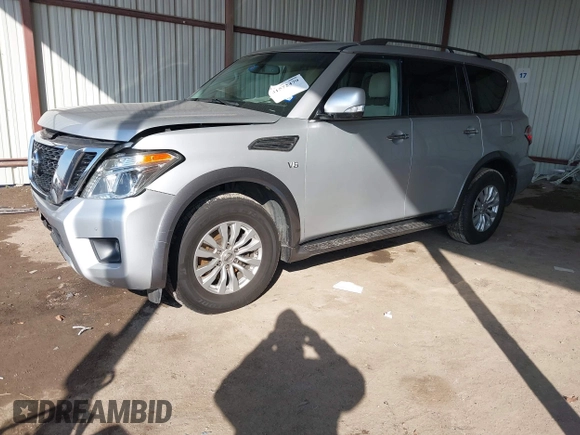 2018 Nissan Armada SL with VIN JN8AY2NC0J9552627, listed as a IAAI auction lot 41572479 with 189,375 mi miles and . Bid and sale history available at DreamBid. Image 17.