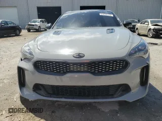 2020 Kia Stinger GT1 with VIN KNAE45LC2L6084091, listed as a Copart auction lot 51410175 with 129,049 mi miles and Salvage Title. Bid and sale history available at DreamBid. Image 5.