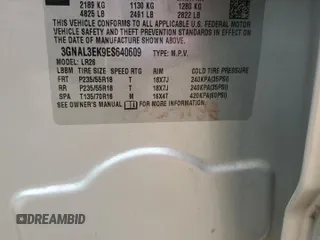 2014 Chevrolet Captiva Sport LT with VIN 3GNAL3EK9ES640609, listed as a Copart auction lot 74691734 with 150,482 mi miles and Salvage Title. Bid and sale history available at DreamBid. Image 13.