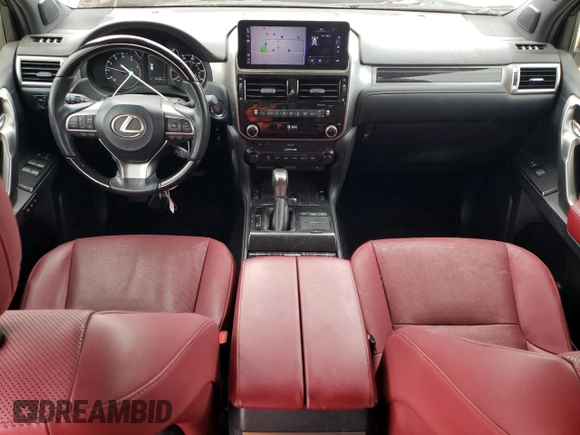2022 Lexus GX 460 Premium with VIN JTJAM7BX3N5312848, listed as a Copart auction lot 53629655 with 69,906 mi miles and Salvage title. Bid and sale history available at DreamBid. Image 8.