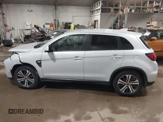 2022 Mitsubishi Outlander Sport ES with VIN JA4ARUAU6NU017446, listed as a IAAI auction lot 41711393 with 42,940 mi miles. Bid and sale history available at carsss.com. Image 14.