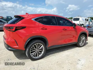 2022 Lexus NX with VIN JTJHGCEZ1N2000556, listed as a Copart auction lot 67162094 with 59,299 mi miles and Salvage Title. Bid and sale history available at carsss.com. Image 3.