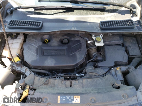 2015 Ford Escape Titanium with VIN 1FMCU9J94FUB31934, listed as a Copart auction lot 58327654 with 93,581 mi miles and Salvage Title. Bid and sale history available at carsss.com. Image 11.