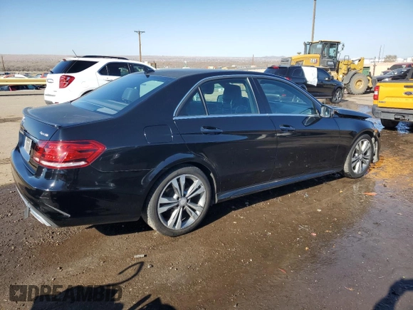 2015 Mercedes-Benz E 350 Luxury with VIN WDDHF8JBXFB097002, listed as a Copart auction lot 82178534 with 161,315 mi miles and Salvage title. Bid and sale history available at DreamBid. Image 3.