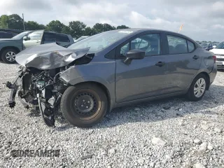 2021 Nissan Versa S with VIN 3N1CN8DV4ML813971, listed as a Copart auction lot 60990395 with 72,653 mi miles and Salvage title. Bid and sale history available at DreamBid. Image 1.