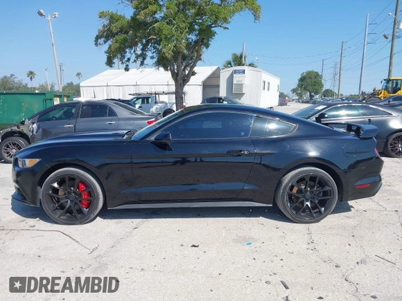 2017 Ford Mustang EcoBoost with VIN 1FA6P8TH1H5255881, listed as a IAAI auction lot 42060326 with 67,195 mi miles. Bid and sale history available at carsss.com. Image 14.