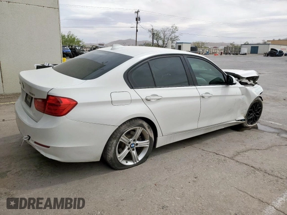 2013 BMW 3 Series 328i xDrive with VIN WBA3B3C51DF540084, listed as a Copart auction lot 56930105 with 117,567 mi miles and Salvage title. Bid and sale history available at DreamBid. Image 3.