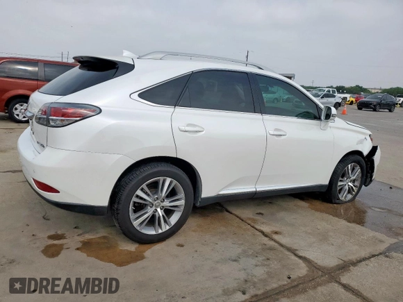 2015 Lexus RX 350 with VIN 2T2ZK1BA0FC174626, listed as a Copart auction lot 57313965 with 97,865 mi miles and Salvage title. Bid and sale history available at DreamBid. Image 3.
