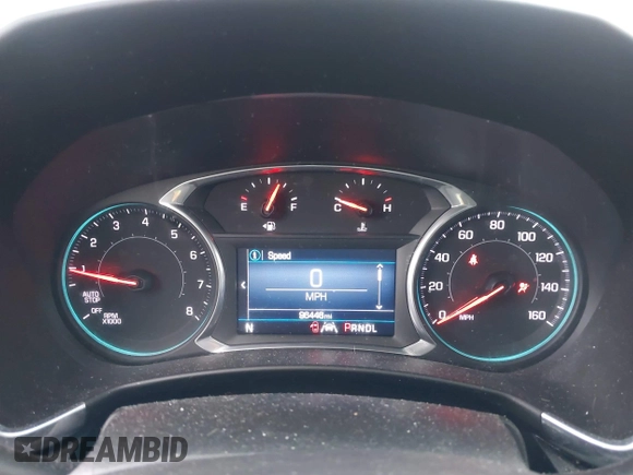 2020 Chevrolet Equinox LT with VIN 2GNAXUEV9L6229579, listed as a IAAI auction lot 41512031 with 96,446 mi miles and . Bid and sale history available at DreamBid. Image 7.