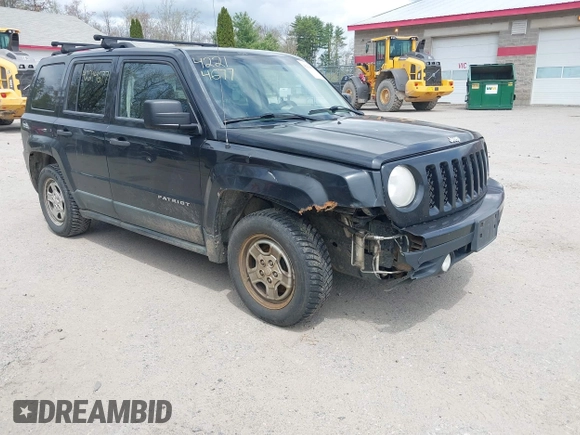 2011 Jeep Patriot Sport with VIN 1J4NT1GA4BD219602, listed as a IAAI auction lot 42214677 with 211,725 mi miles and . Bid and sale history available at carsss.com. Image 1.