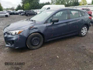 2017 Subaru Impreza with VIN 4S3GTAA6XH3720284, listed as a Copart auction lot 56107055 with 137,667 mi miles and Salvage title. Bid and sale history available at DreamBid. Image 1.