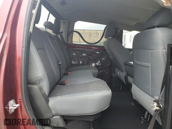 2018 Ram 1500 Big Horn with VIN 1C6RR7LM6JS277446, listed as a Copart auction lot 84022574 with 78,308 mi miles and Salvage Title. Bid and sale history available at carsss.com. Image 10.