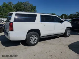 2015 Chevrolet Suburban LT with VIN 1GNSCJKC2FR738634, listed as a Copart auction lot 53527545 with 259,856 mi miles and Salvage Title. Bid and sale history available at carsss.com. Image 3.