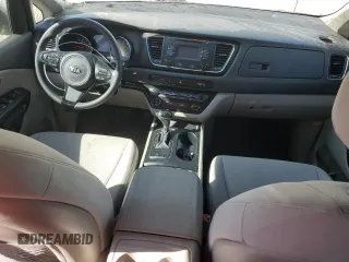 2016 Kia Sedona L with VIN KNDMA5C16G6208049, listed as a Copart auction lot 53080635 with 92,374 mi miles and Salvage Title. Bid and sale history available at carsss.com. Image 8.
