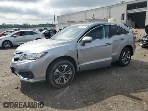 2018 Acura RDX Advance with VIN 5J8TB4H72JL011017, listed as a Copart auction lot 64719845 with 49,931 mi miles and Salvage title. Bid and sale history available at DreamBid. Image 1.