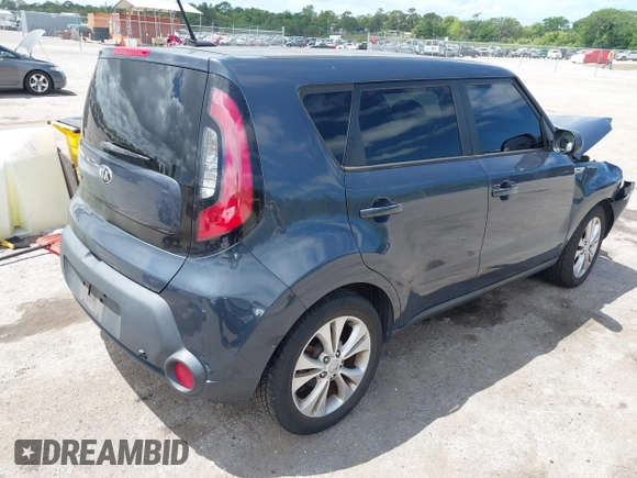 2015 Kia Soul + with VIN KNDJP3A52F7161865, listed as a IAAI auction lot 42044274 with 82,765 mi miles and . Bid and sale history available at DreamBid. Image 4.