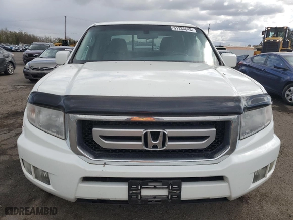 2011 Honda Ridgeline RTL with VIN 5FPYK1F52BB501103, listed as a Copart auction lot 51333645 with 103,279 mi miles and Salvage Title. Bid and sale history available at carsss.com. Image 5.