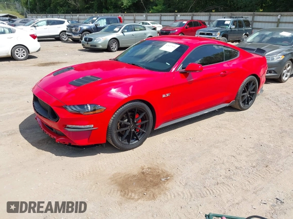 2019 Ford Mustang EcoBoost z VIN 1FA6P8TH9K5124317, wystawiony jako IAAI lot #42627934 z przebiegiem 39 869 mil mil oraz . Historia ofert i sprzedaży dostępna na DreamBid. Obrazek 17.