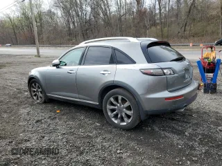 2006 Infiniti FX z VIN JNRAS08W16X203230, wystawiony jako Copart lot #51753685 z przebiegiem Nie podano mil oraz Szkoda całkowita • Salvage title. Historia ofert i sprzedaży dostępna na DreamBid. Obrazek 2.