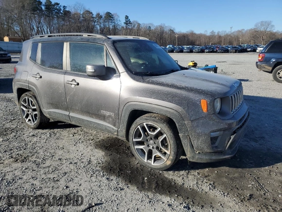 2019 Jeep Renegade Limited with VIN ZACNJAD14KPK28198, listed as a Copart auction lot 88867705 with 71,649 mi miles and Salvage Title. Bid and sale history available at DreamBid. Image 4.