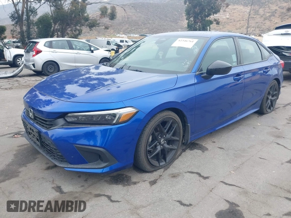 2023 Honda Civic Sport with VIN 2HGFE2F57PH508645, listed as a IAAI auction lot 42346761 with 28,748 mi miles and . Bid and sale history available at DreamBid. Image 17.