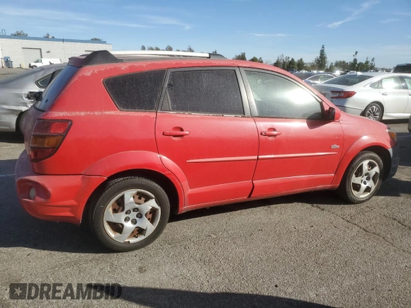 2005 Pontiac Vibe with VIN 5Y2SL63835Z413649, listed as a Copart auction lot 81641454 with 221,205 mi miles and Salvage Title. Bid and sale history available at DreamBid. Image 3.