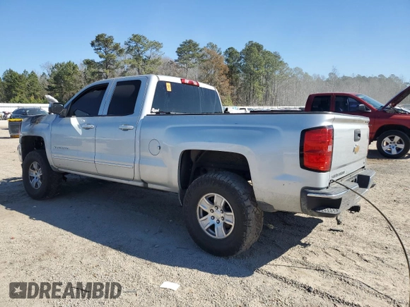 2018 Chevrolet Silverado 1500 LT with VIN 1GCRCREC8JZ180296, listed as a Copart auction lot 43631655 with Not Provided miles and Salvage Title. Bid and sale history available at DreamBid. Image 2.